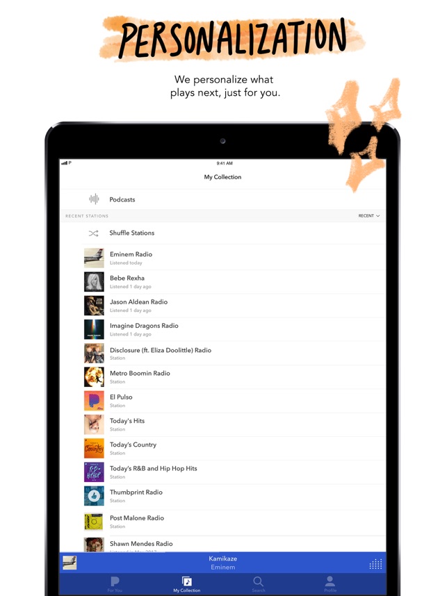 Pandora radio app for mac